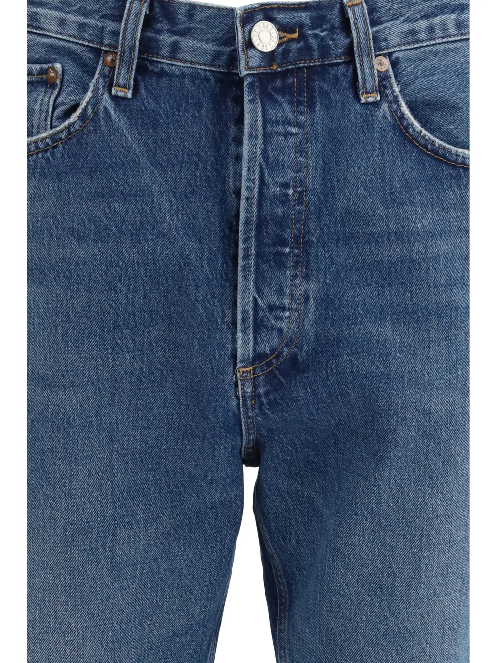 Agolde High-Rise Straight-Leg Jeans