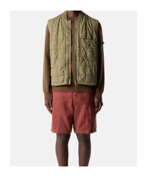 Stone Island Quilted Zipped Vest