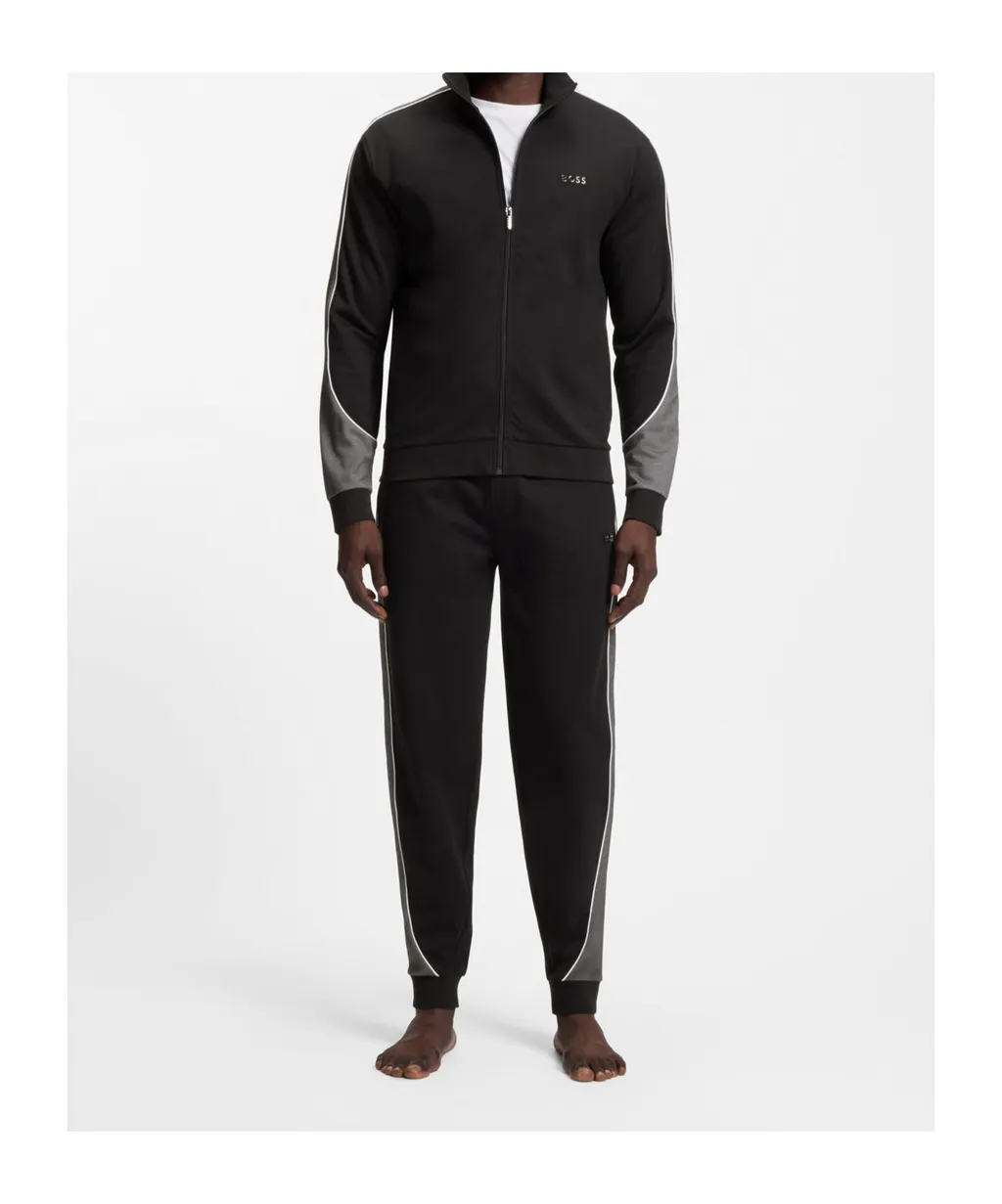 Color-Blocked Jacquard Sweatpants