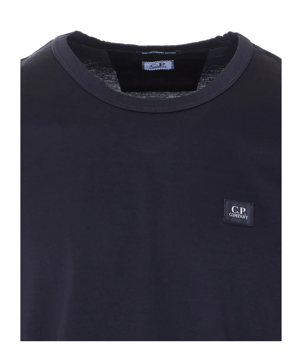 C.P. Company Logo Label Crewneck T-Shirt