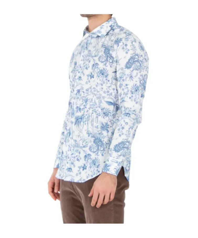 Floral-Print Shirt