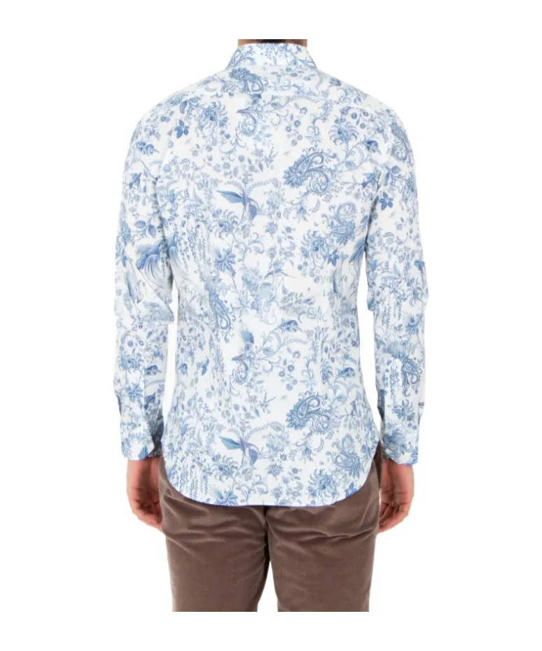 Floral-Print Shirt