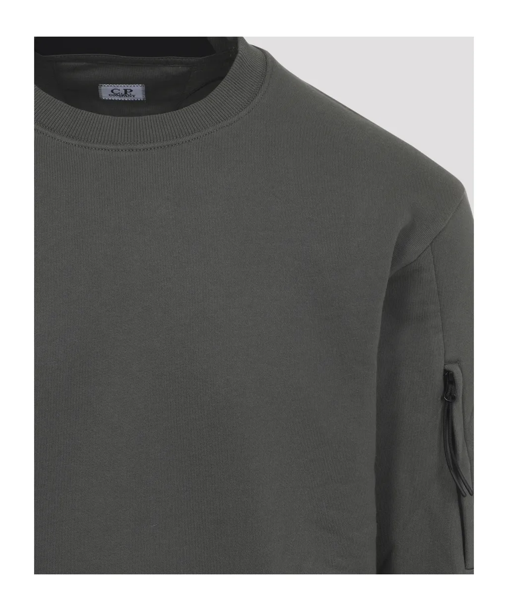C.P. Company Lens Detailed Crewneck Sweatshirt