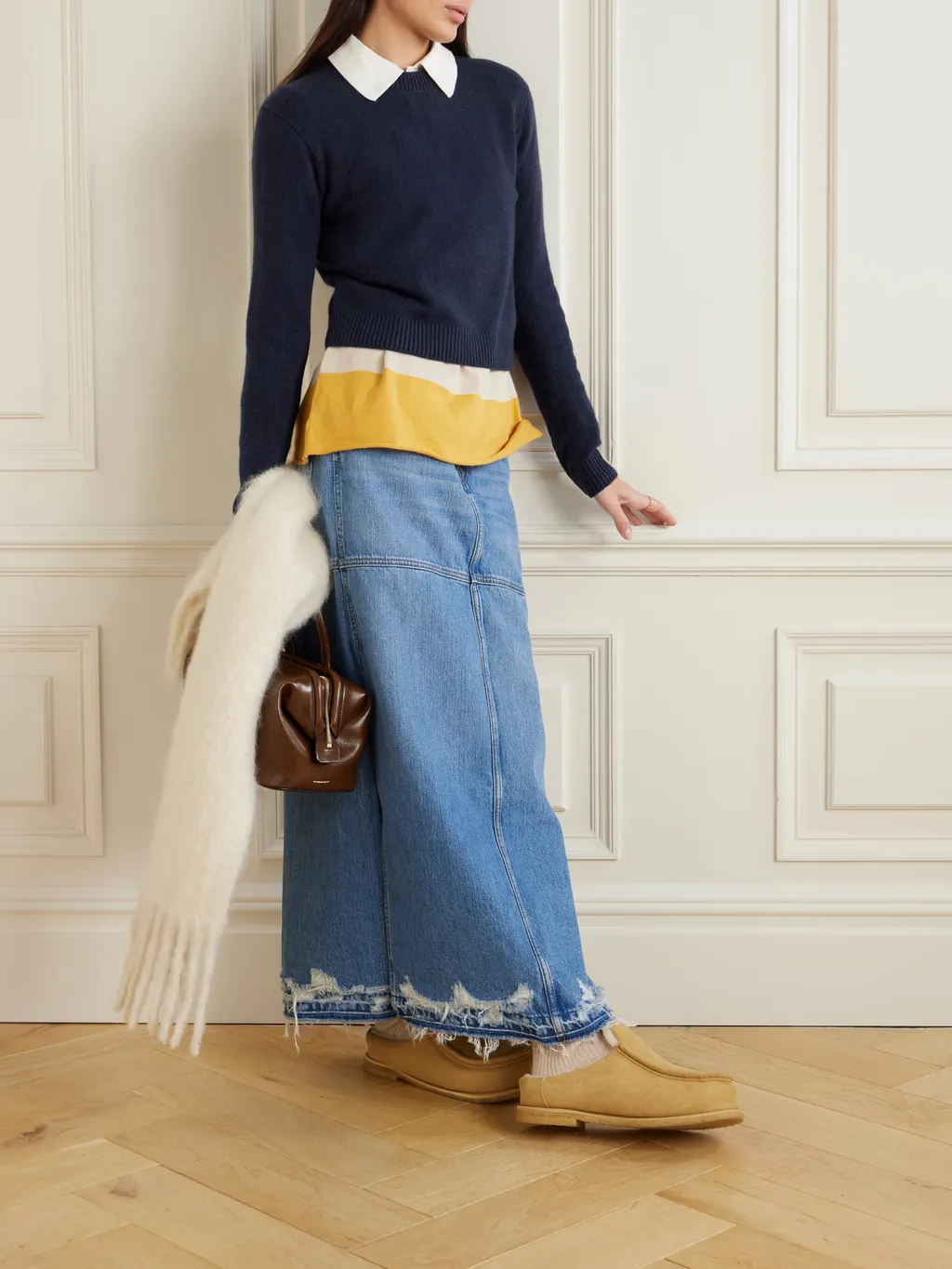 Crew Neck Cashmere Sweater