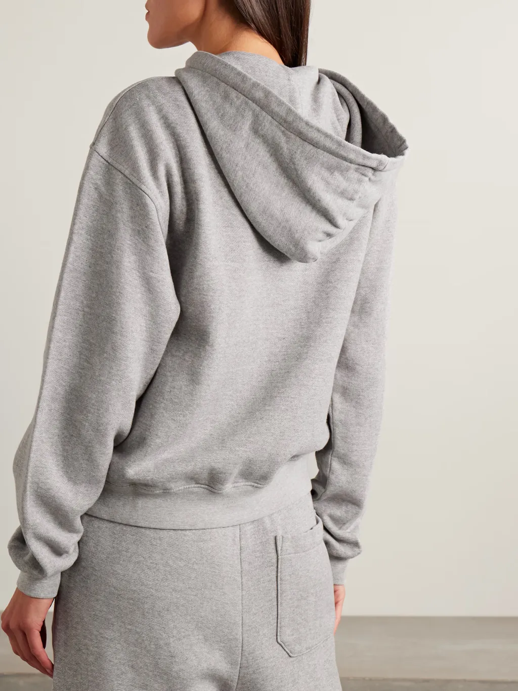 Daily Cashmere Blend Knit Hoodie