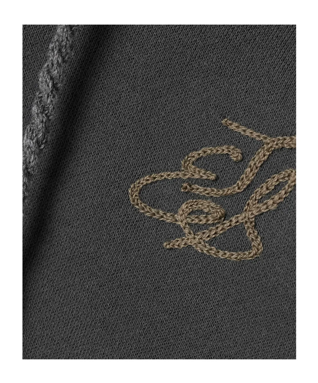 Daily Cashmere Blend Knit Hoodie