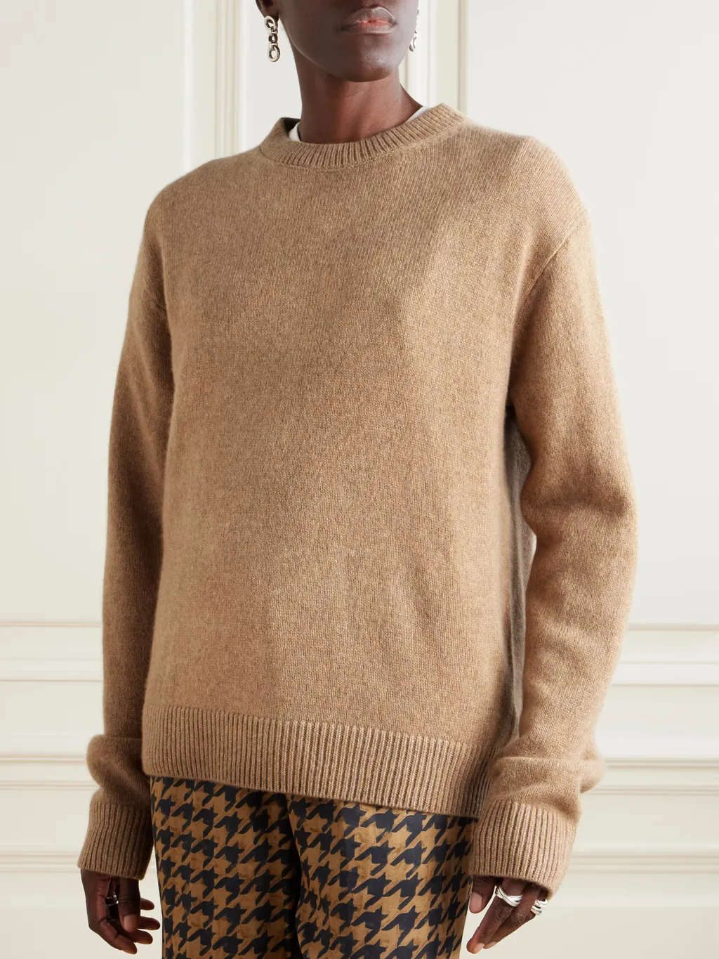Crew Neck Cashmere Sweater