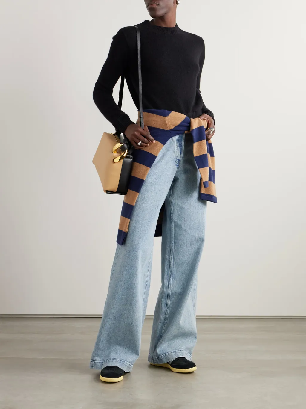 Cropped Cashmere Sweater