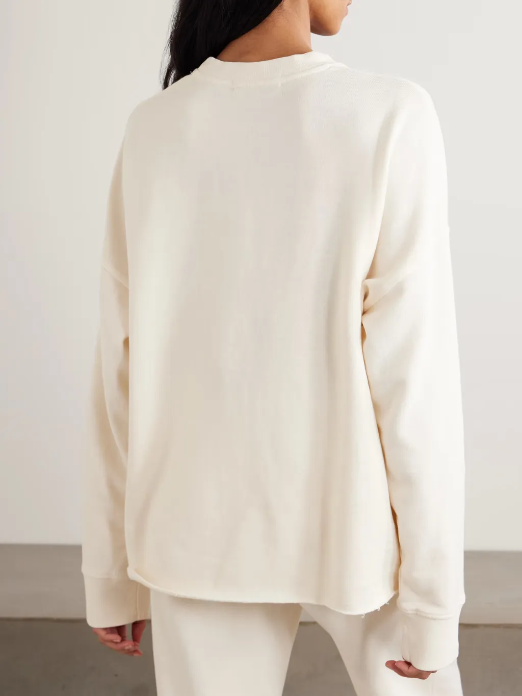 Daily Embroidered Blend Sweatshirt