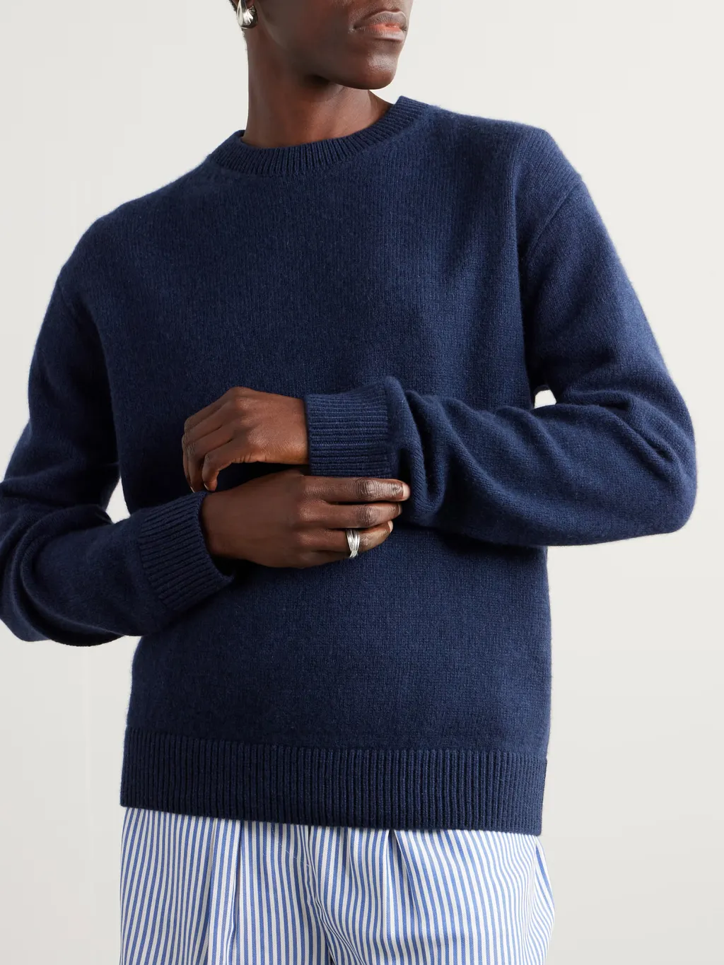 Crew Neck Cashmere Sweater