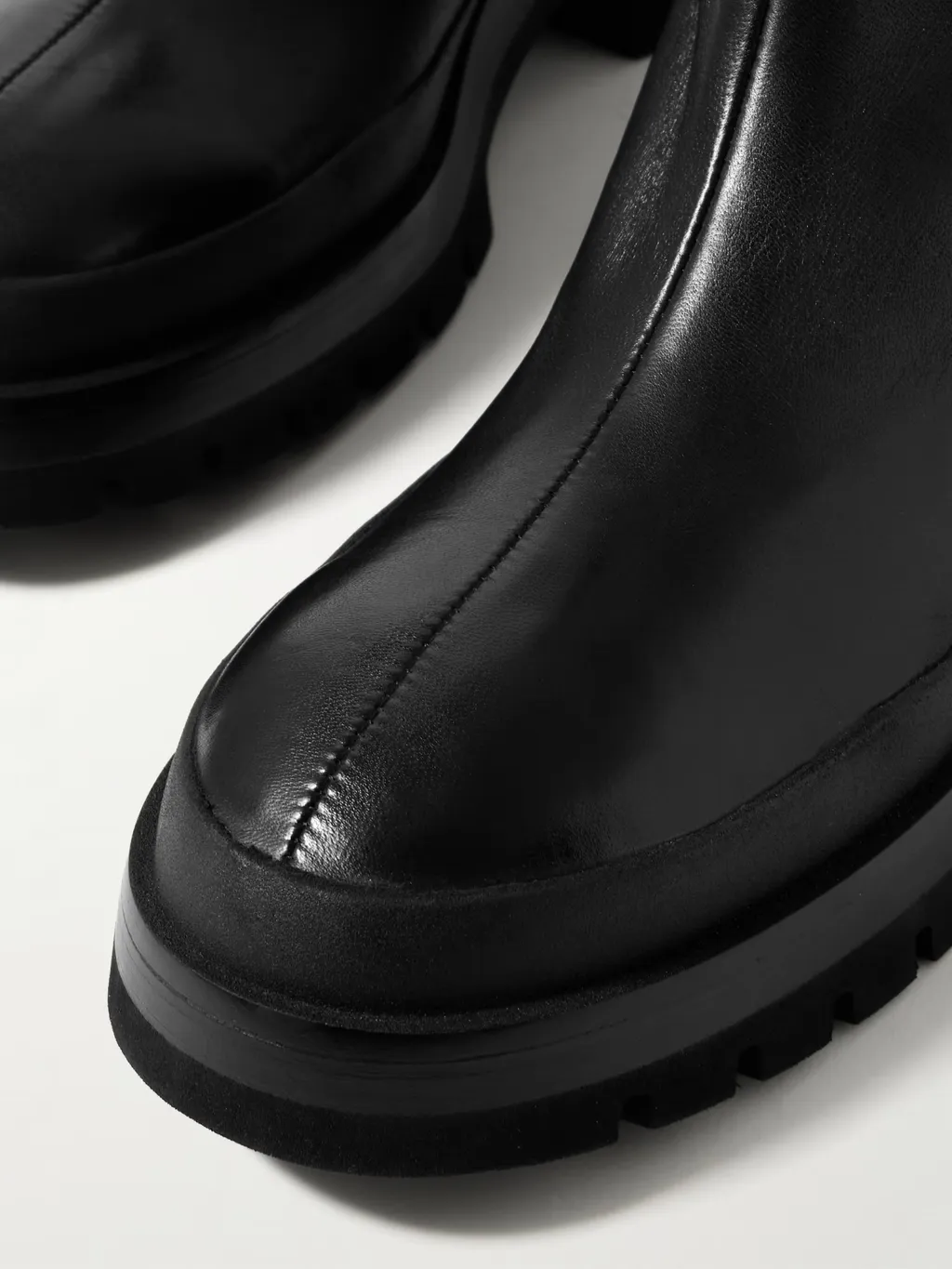Khaite Fallon Side Zip Boots