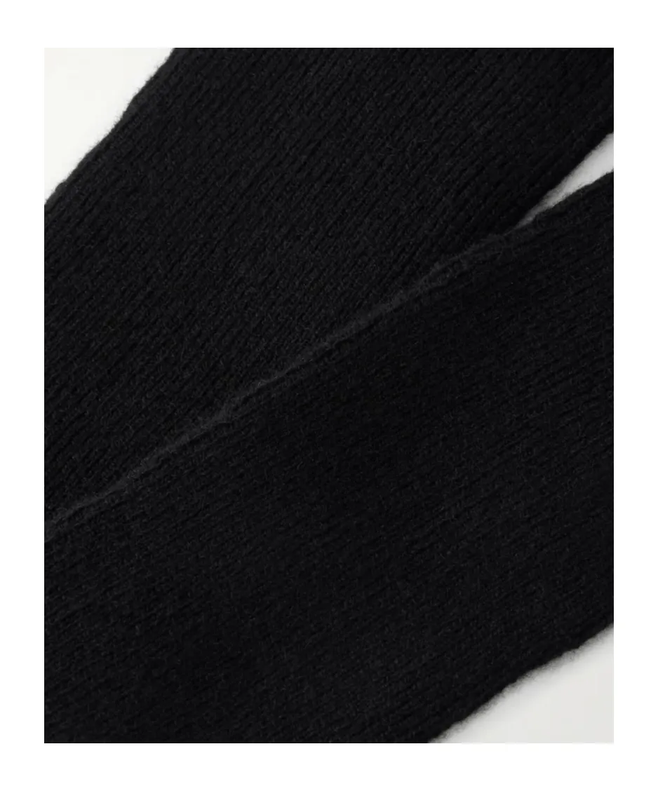 Ribbed Cashmere Gloves