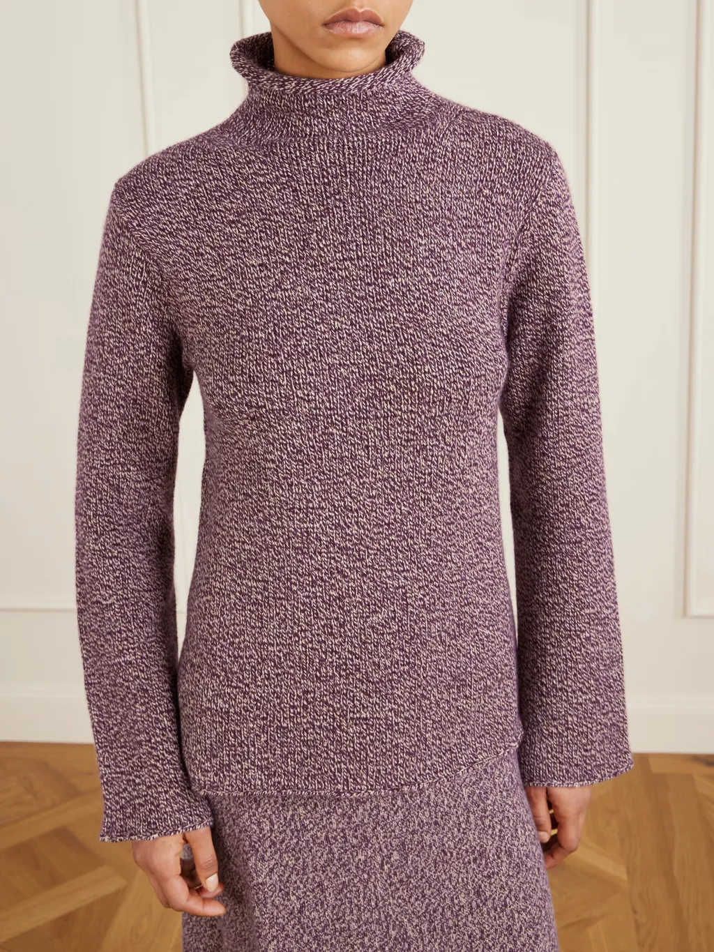 Flow Cashmere Turtleneck Sweater