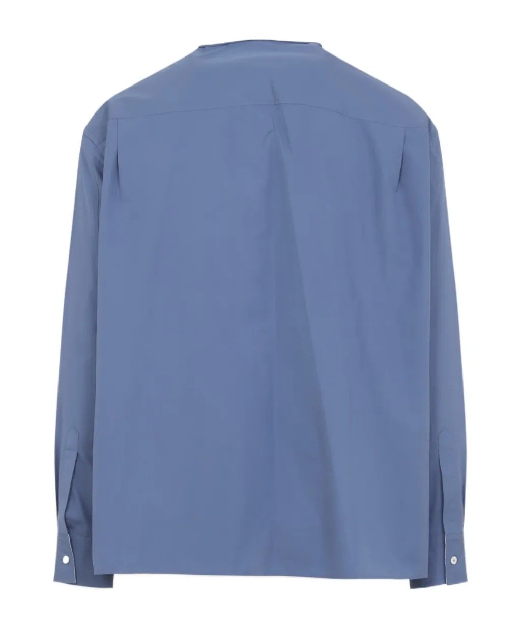 Lanvin Contrast-Collar Buttoned Shirt