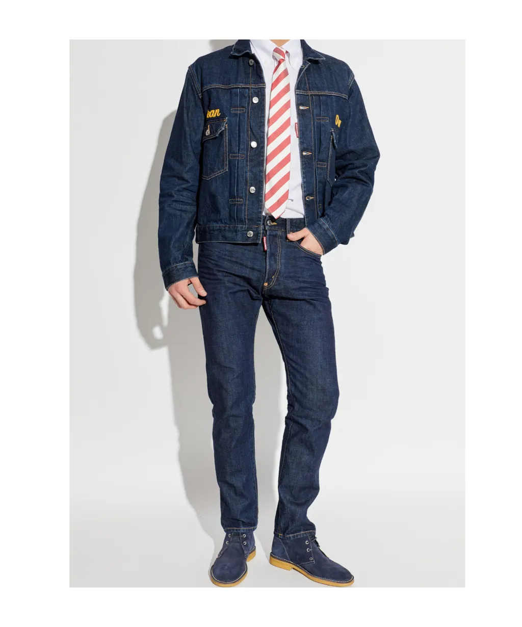Dsquared2 Buttoned Denim Jacket