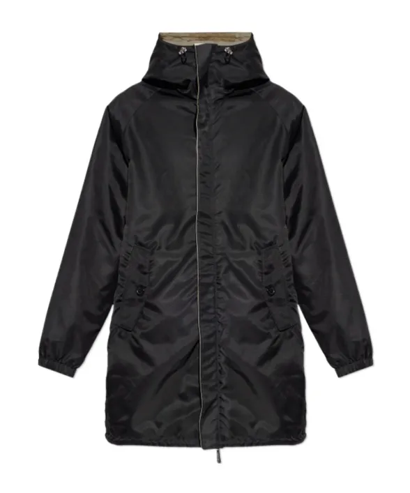 Dsquared2 Reversible Zip-Up Hooded Parka