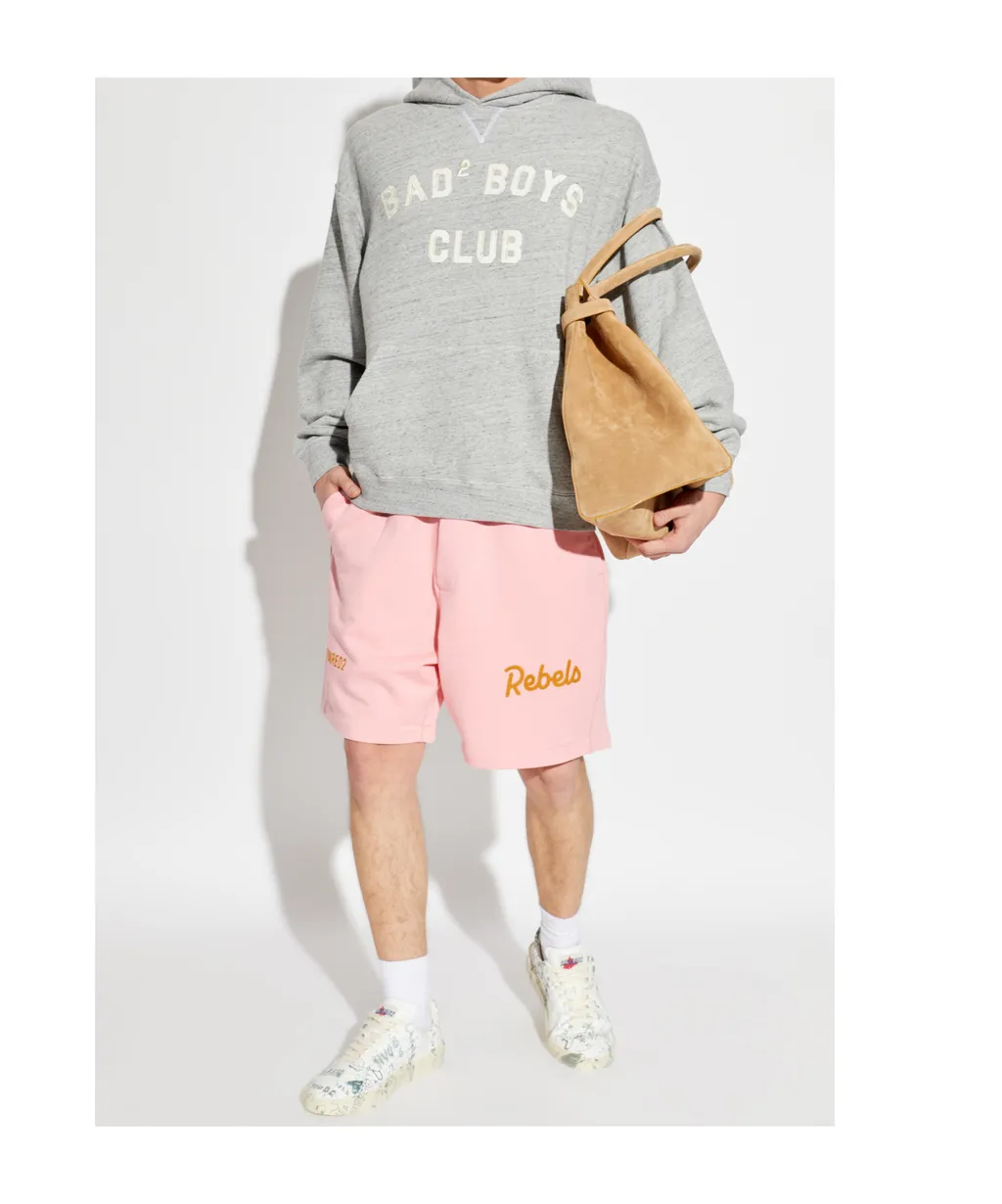 Dsquared2 Long Sleeve Logo Embroidered Hoodie