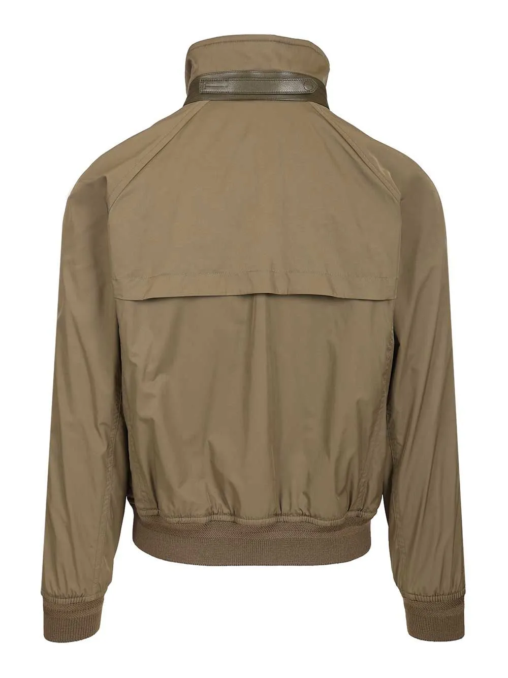 Tom Ford Ribbed Hem Zip Jacket