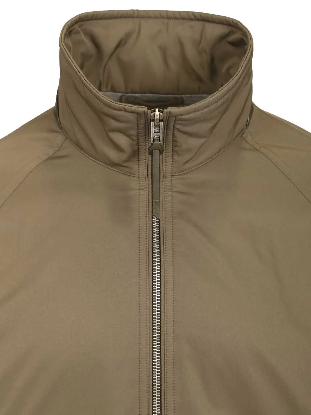 Tom Ford Ribbed Hem Zip Jacket
