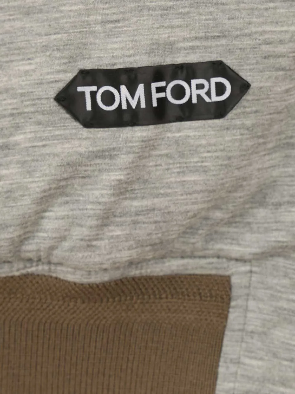 Tom Ford Ribbed Hem Zip Jacket