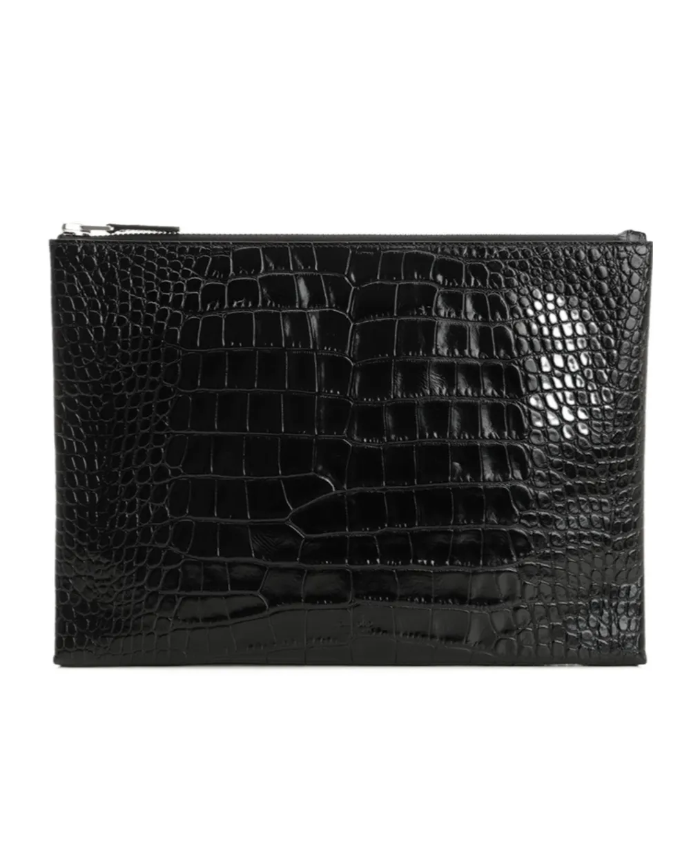 Tom Ford Textured Embossed Clutch Bag