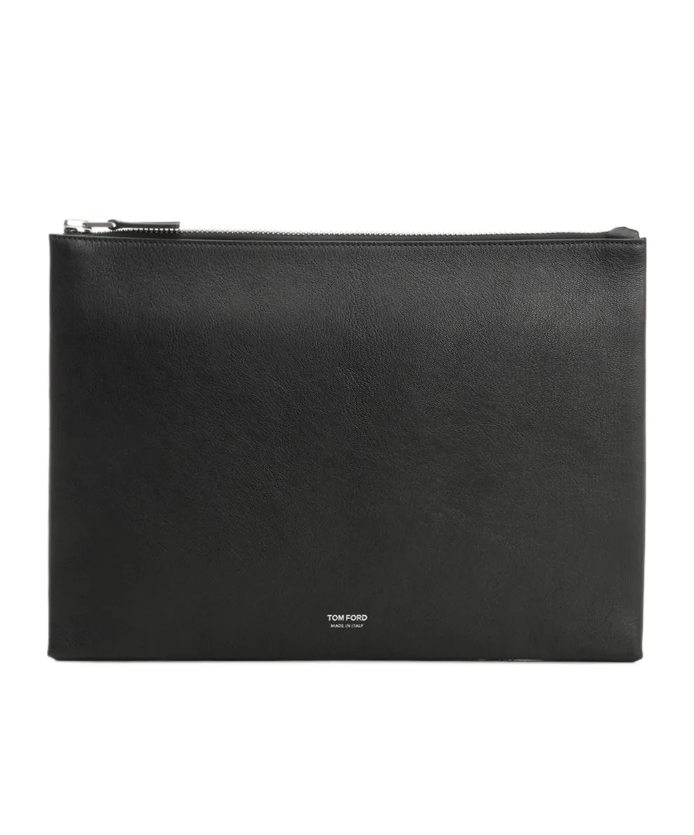 Zip-Fastening Clutch Bag