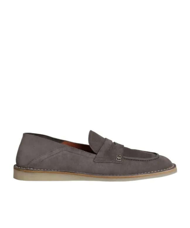 Dolce & Gabbana Logo Plaque Loafers