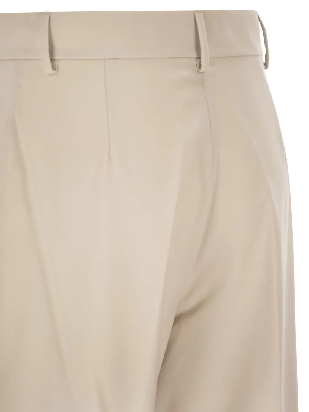 Casual Pants With Belt Loops