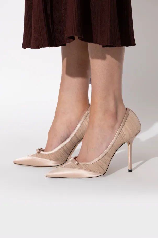 Love Mesh 100 Pointed-Toe High Heels