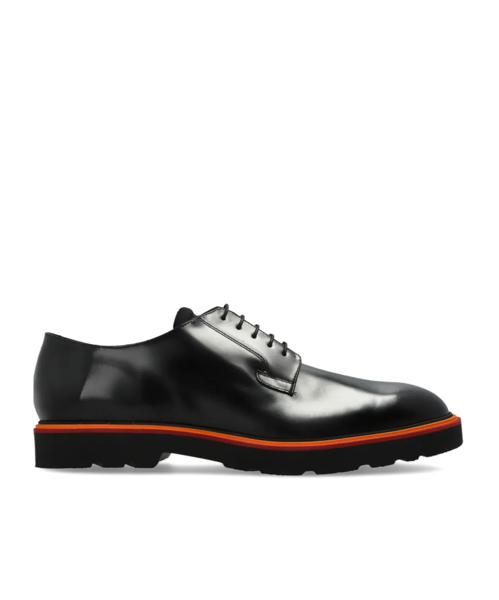Paul Smith Almond-Toe Lace-Up Derby Shoes