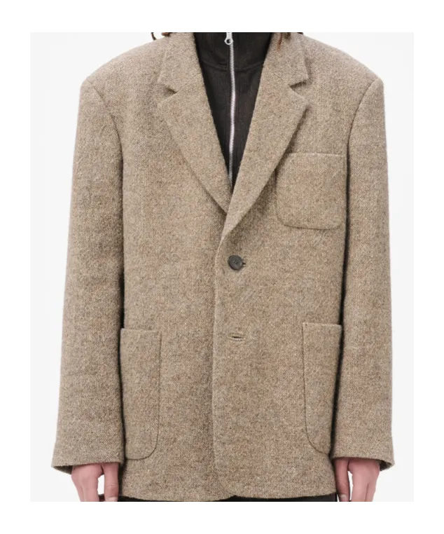 Embrace Button-Fastening Blazer