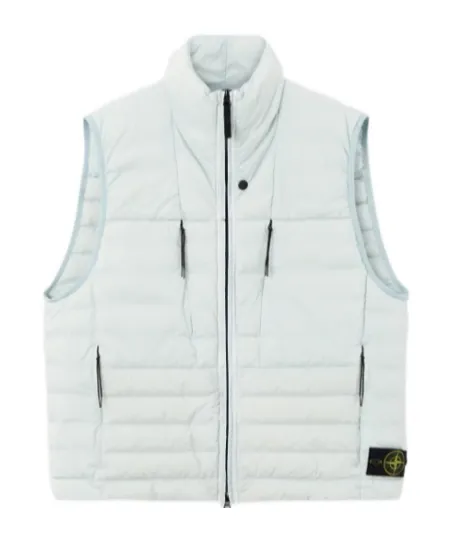 Down Vest With Anti-Drop