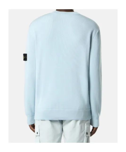 Stone Island Logo Patch Crewneck Sweatshirt