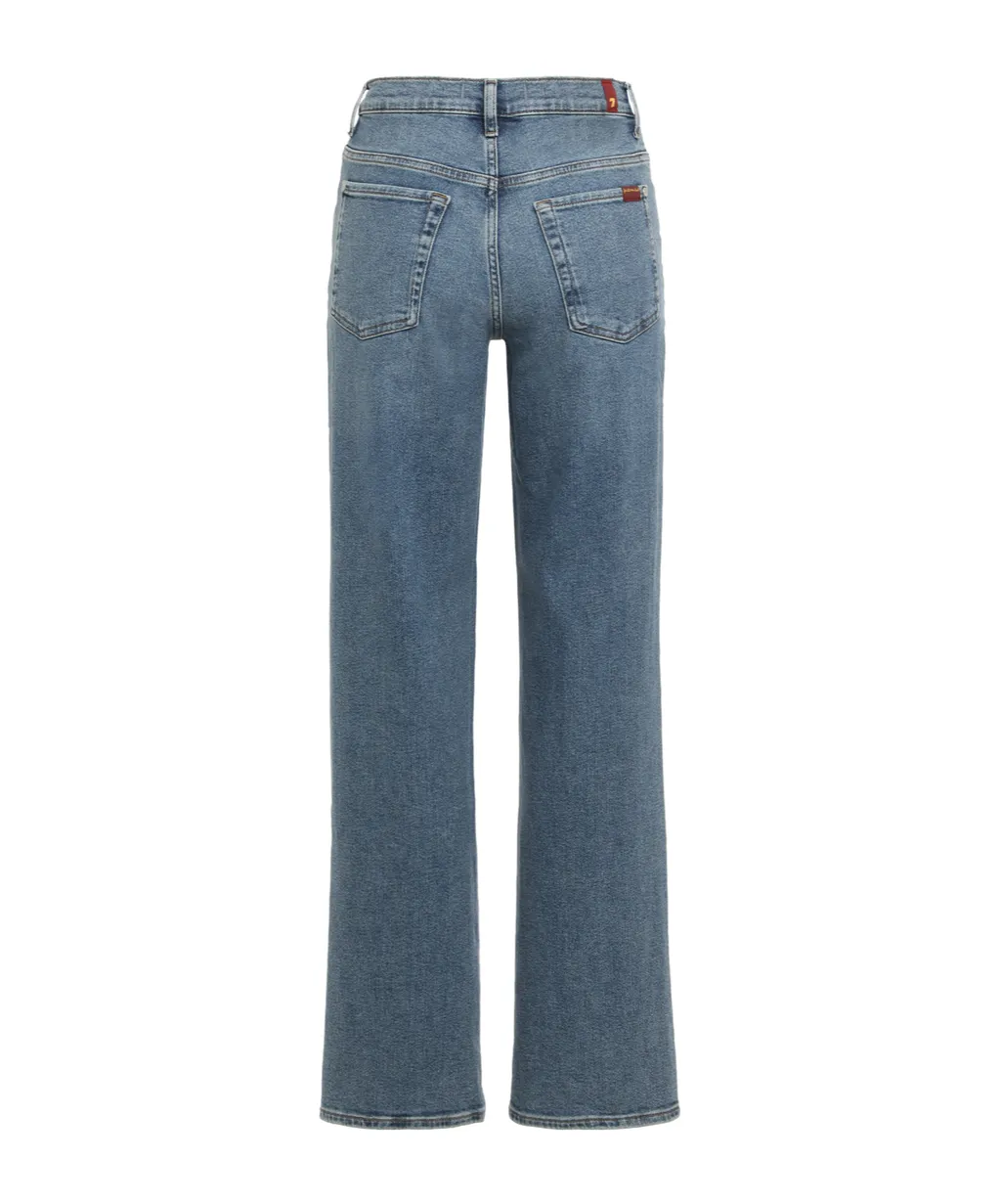 7 For All Mankind Stovepipe Straight Jeans