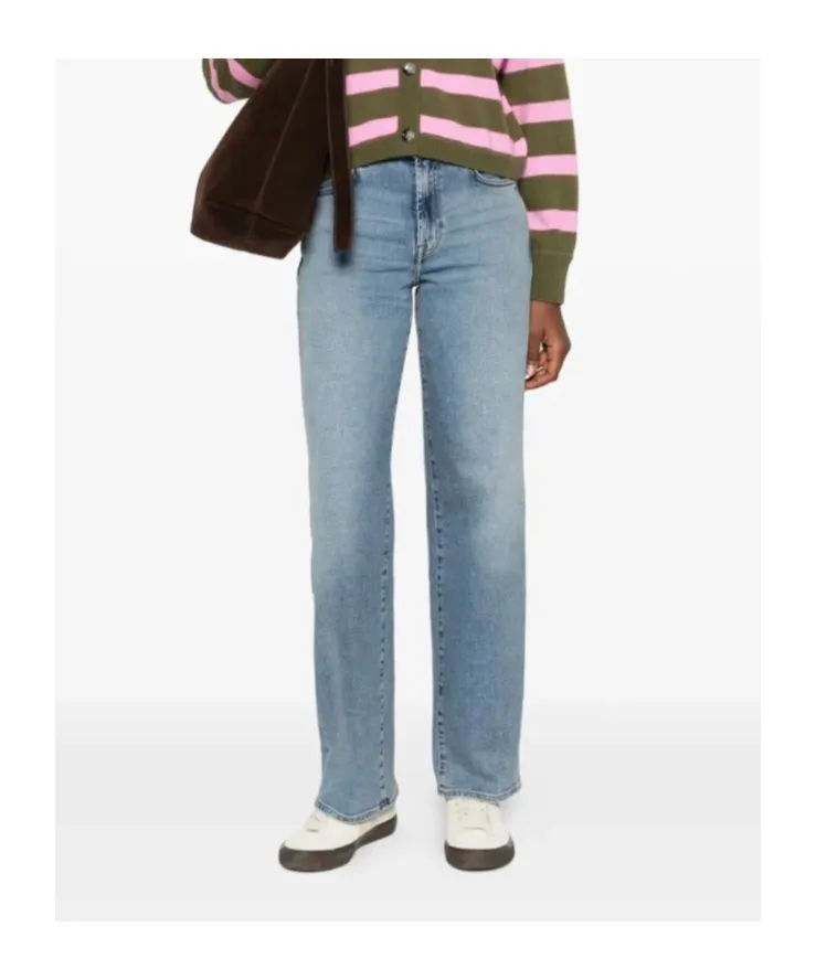 7 For All Mankind Stovepipe Straight Jeans
