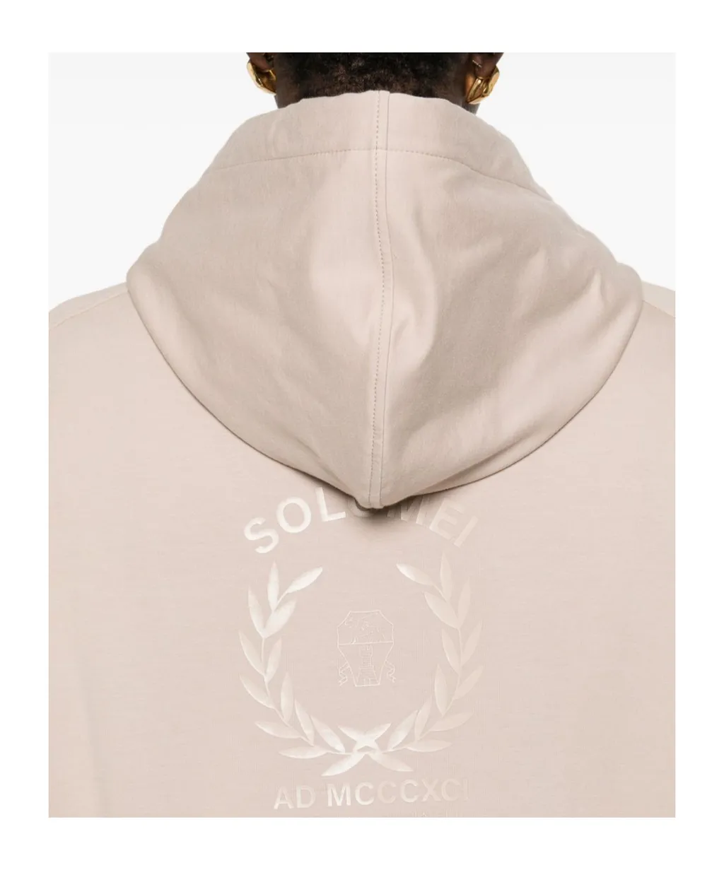 Brunello Cucinelli Drawstring Zipped Hoodie