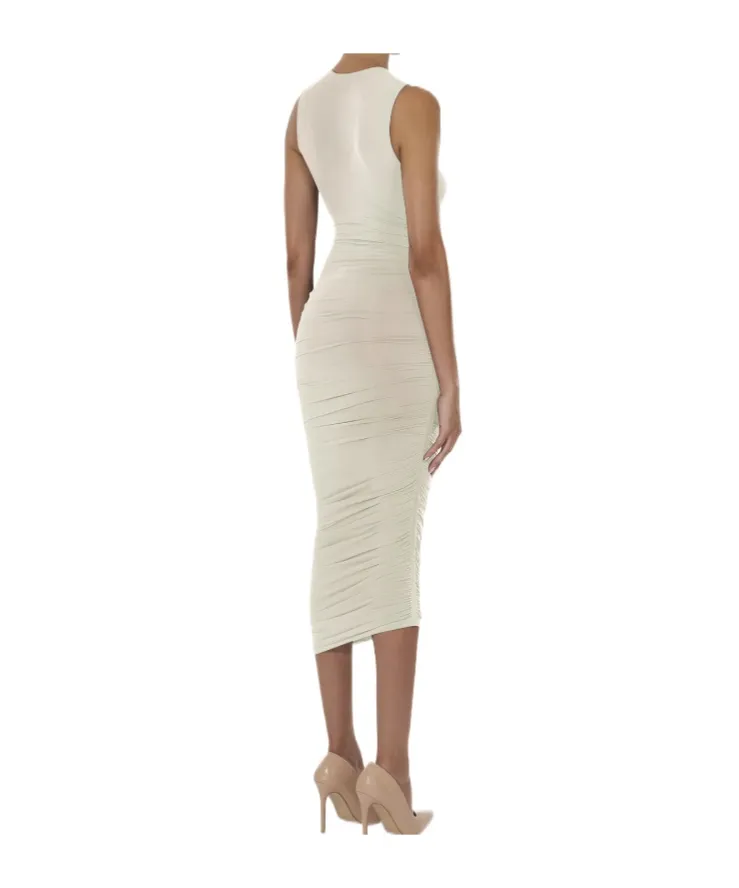 Drape Midi Dress