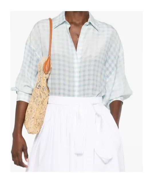 Ermanno Scervino Long Sleeved Checked Shirt