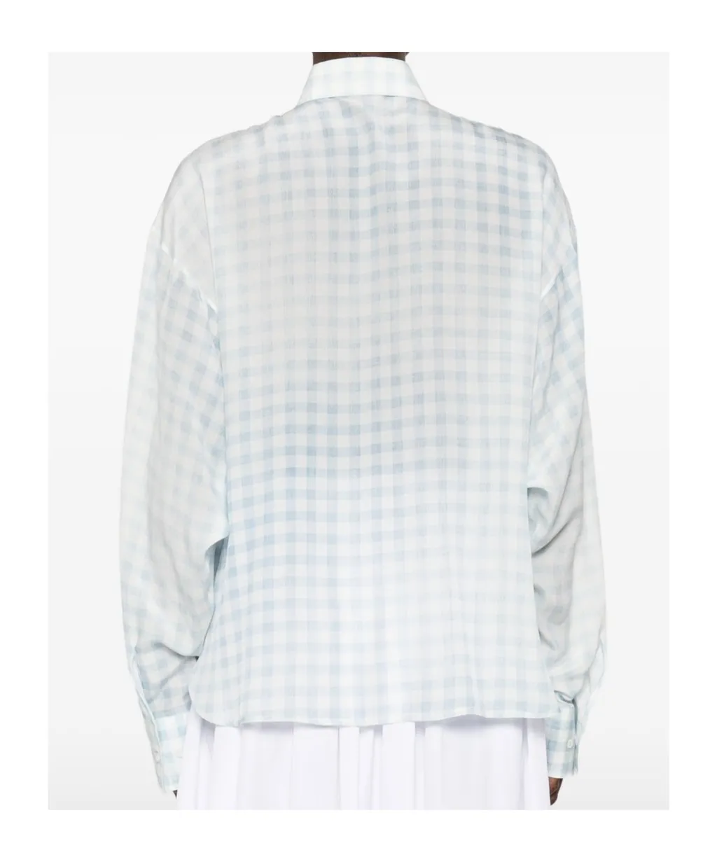 Ermanno Scervino Long Sleeved Checked Shirt