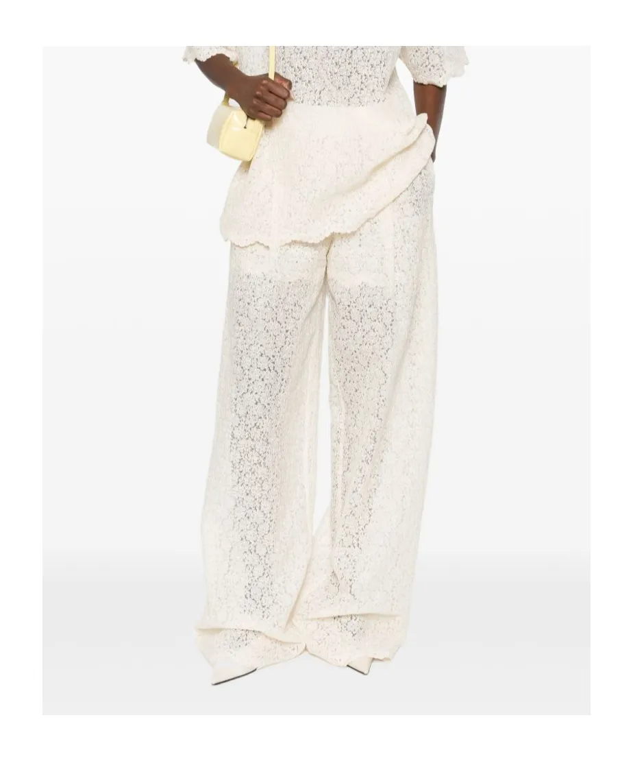 Scalloped Trousers