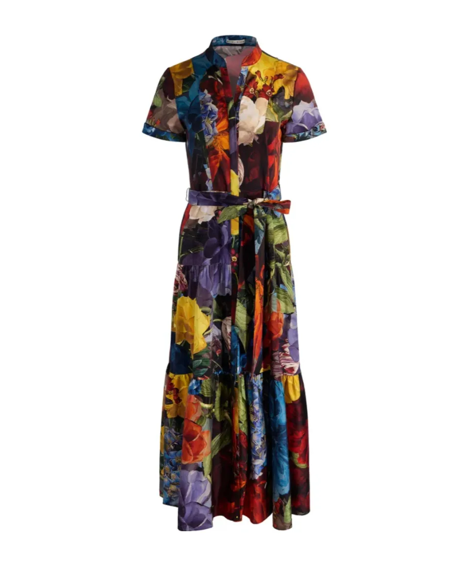 Lucy Tie Midi Dress