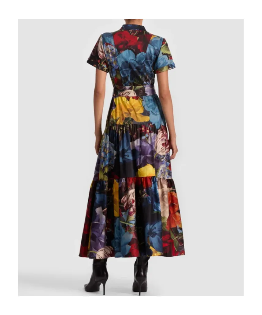 Lucy Tie Midi Dress