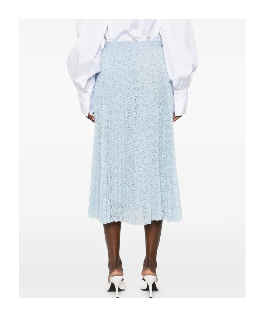 Pleated Midi Skirt