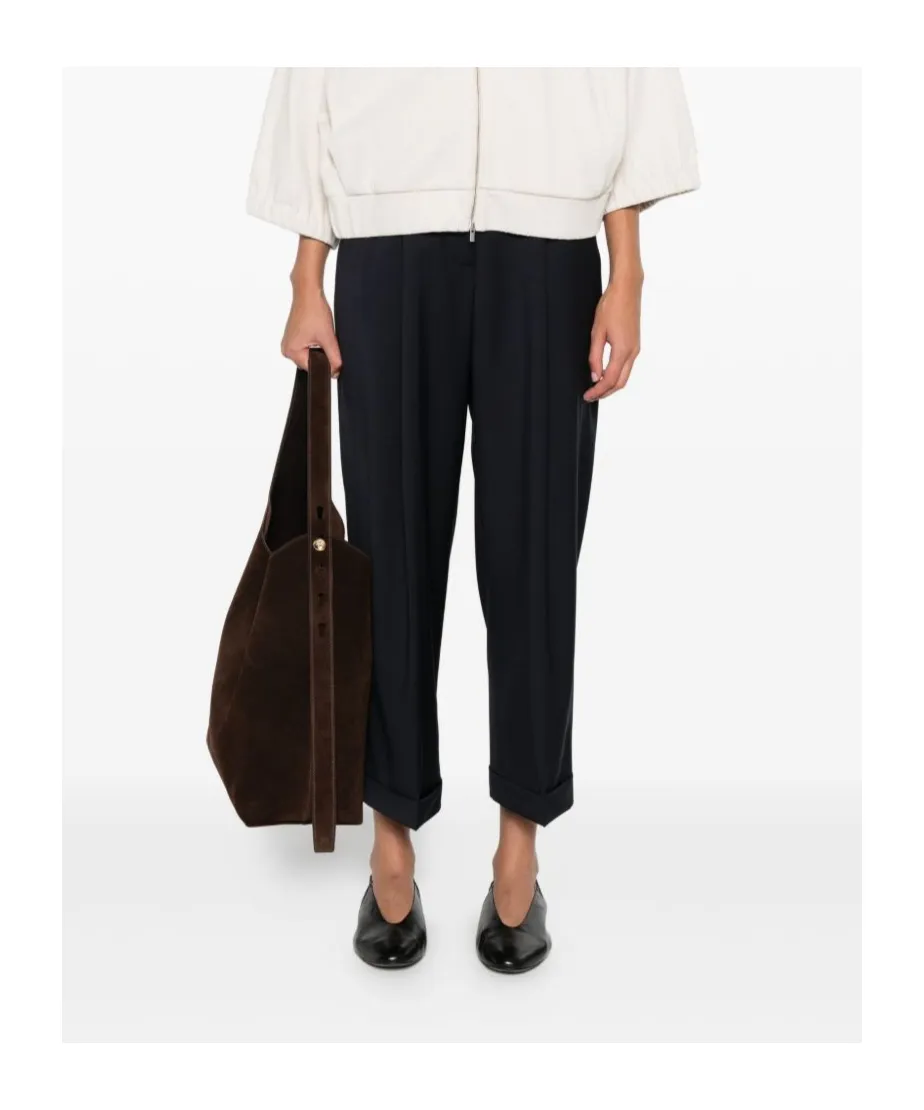 Casual Pants With Belt Loops
