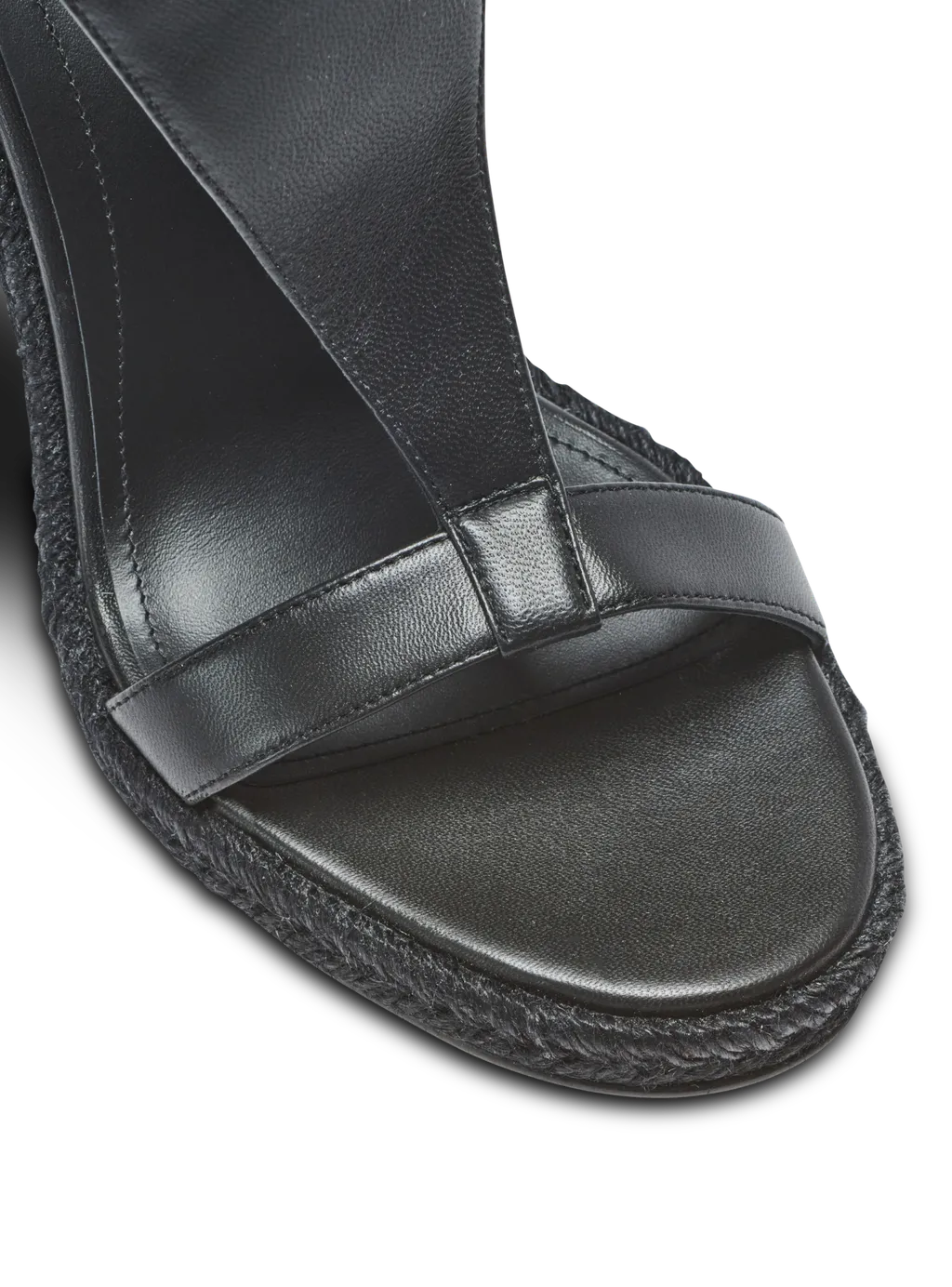 Balmain Anthem Wedge Espadrilles