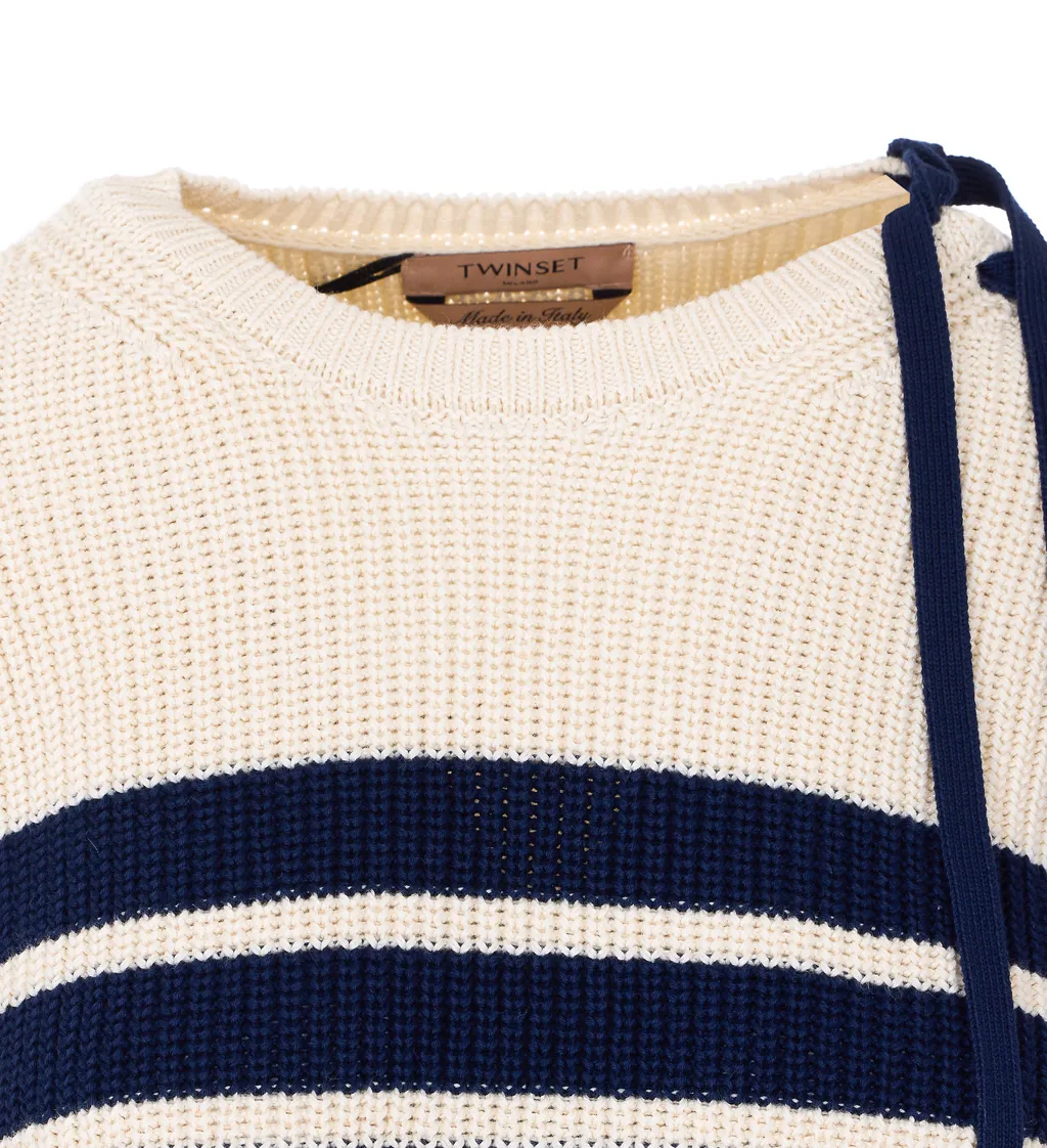 Twinset Crewneck Stripe Jumper