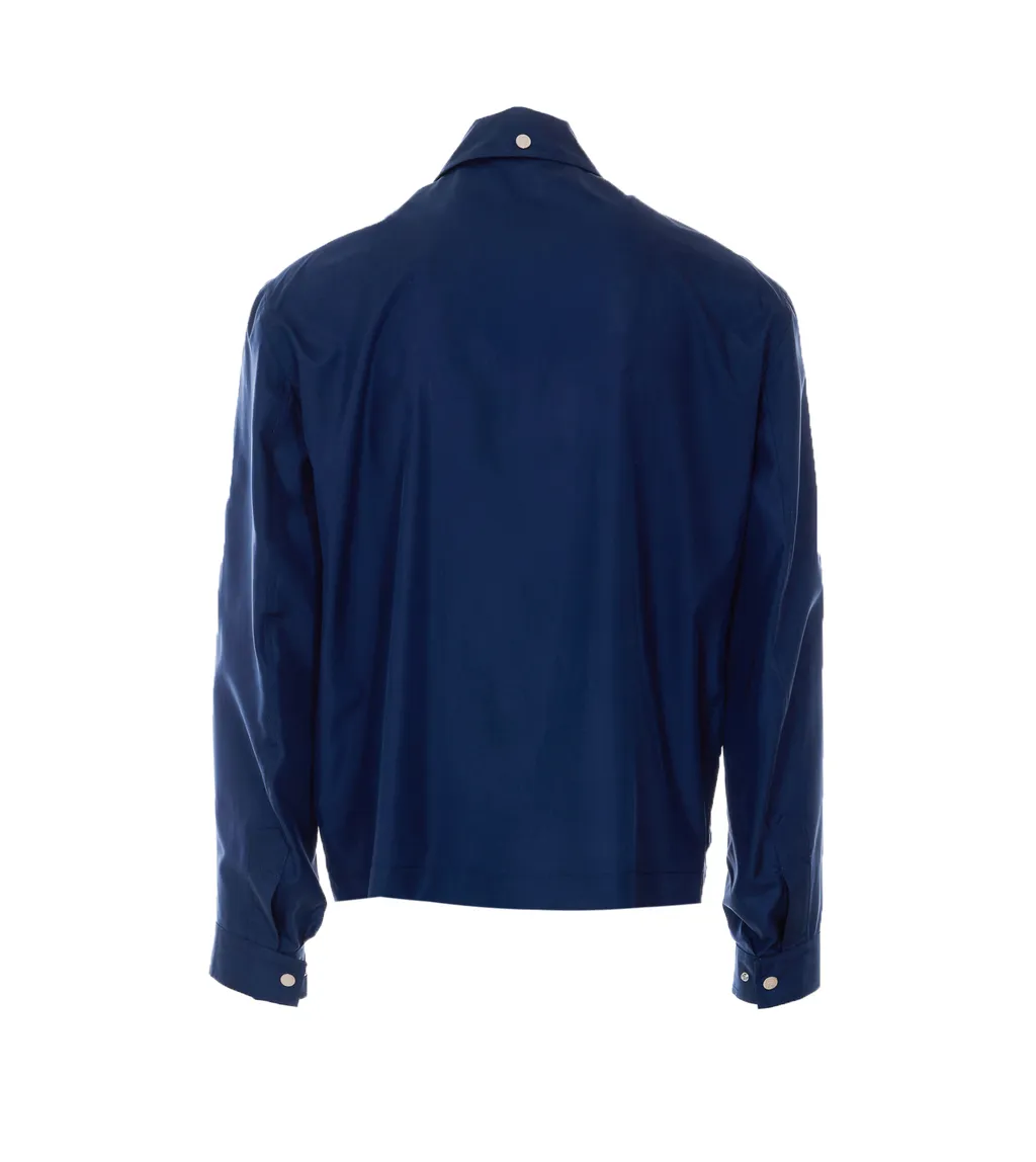 Brunello Cucinelli Zip-Up Shirt Jacket