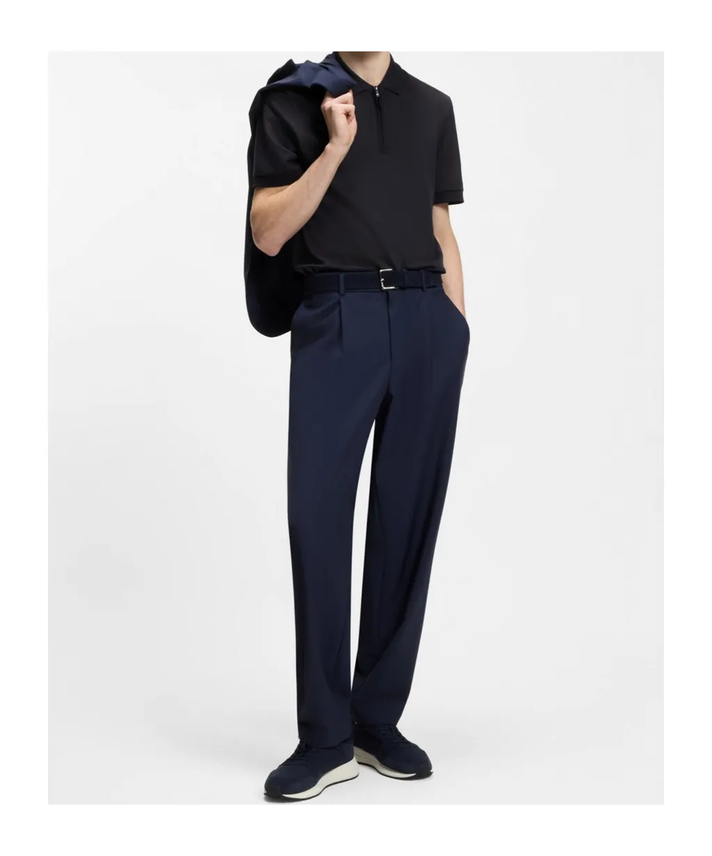 Zip Polo Shirt