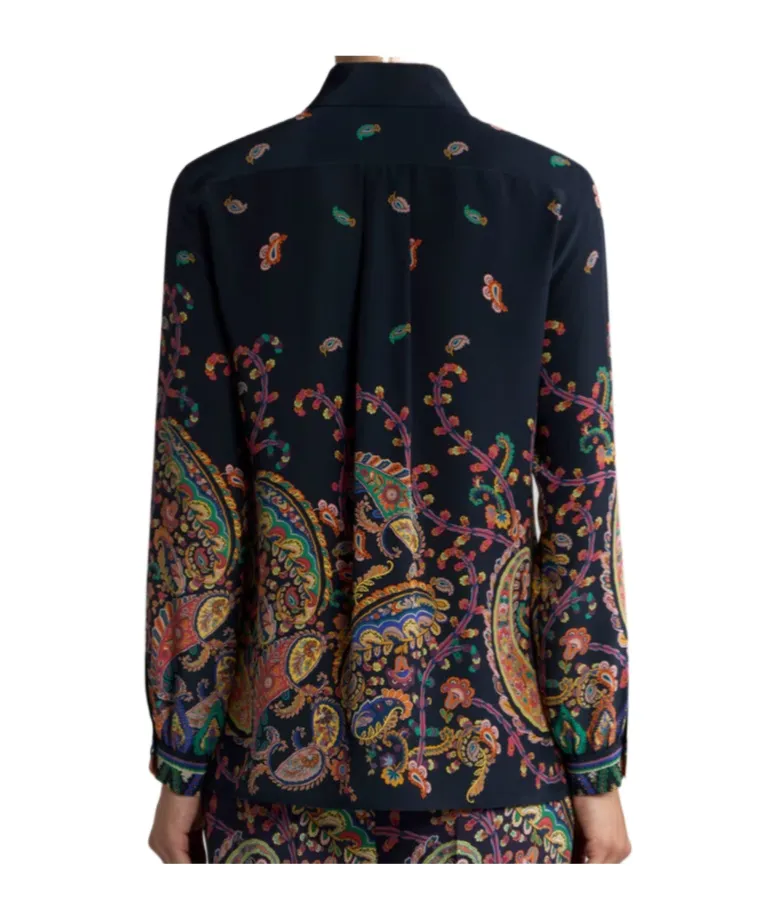 Etro Floral Paisley Printed Shirt