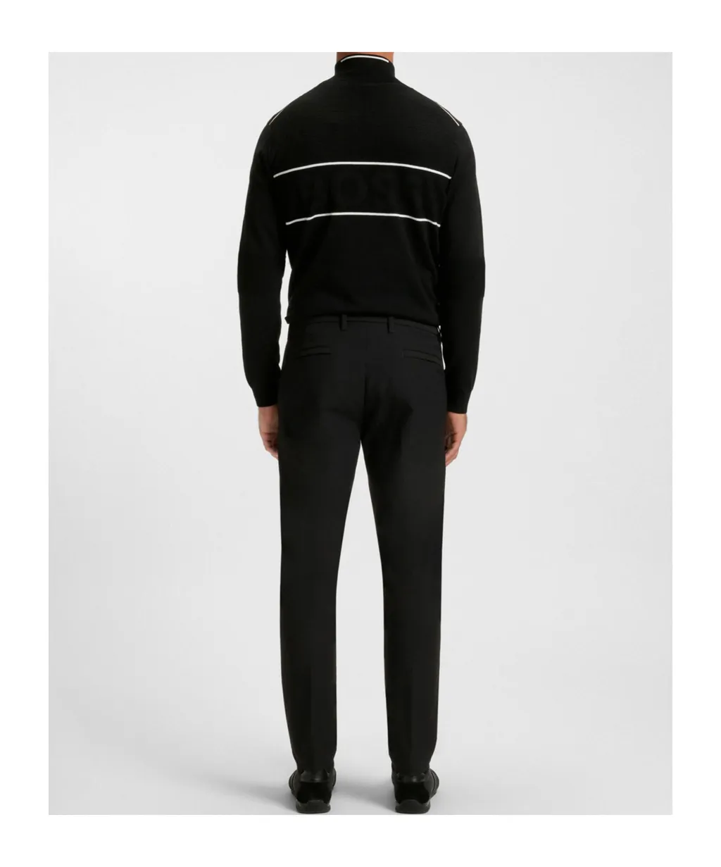 Slim-Fit Trousers In Water-Repellent Easy-Iron Fabric